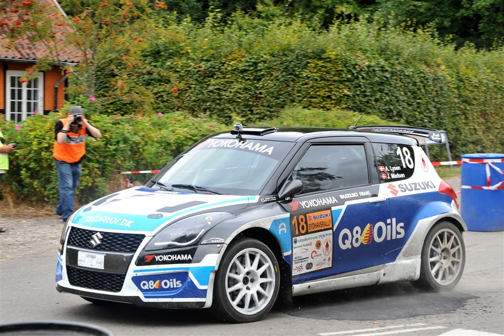 Anders Lysen og John Madsen havde årets første fælles DM-start
(Foto: Suzuki Motorsport)